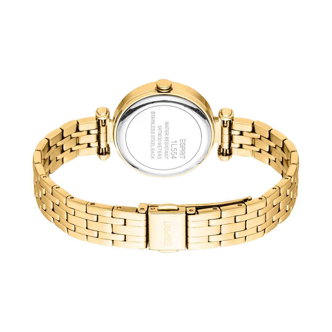 Esprit Women's 30mm Fashion Gold Color Dial Watch
