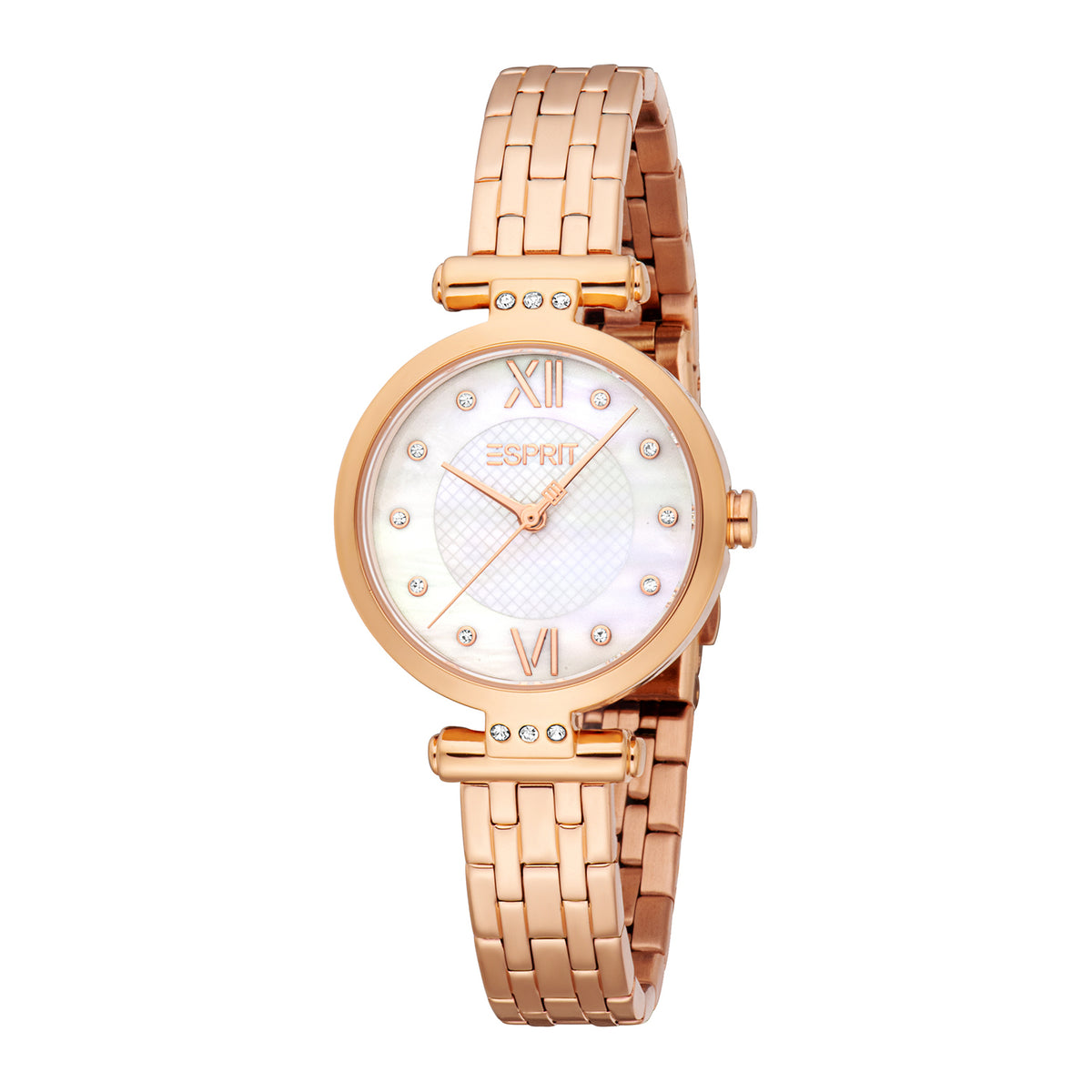 Esprit Women's 30mm Fashion Rose Gold Color Dial Watch