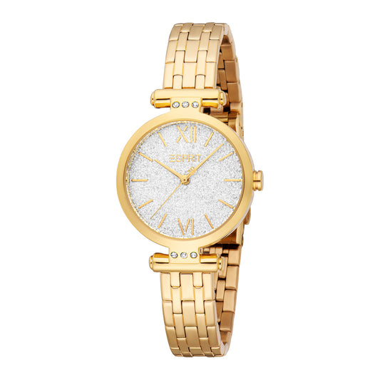 Esprit Women's 30mm Fashion Gold Color Dial Watch