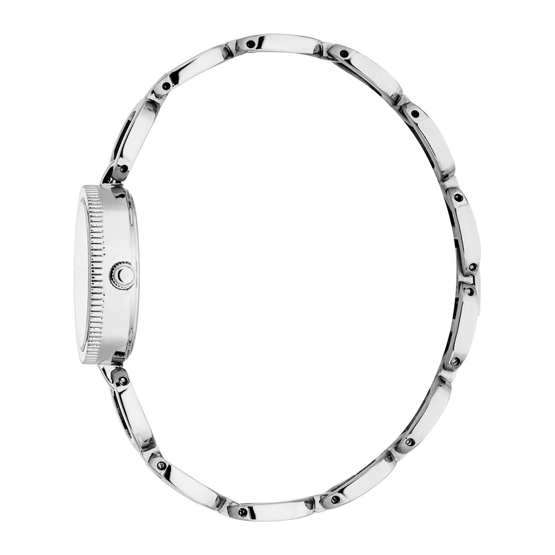 ESPRIT Women Watch, Silver Color Case, Silver Dial, Stainless Steel Metal Bracelet, 3 Hands, 3 ATM