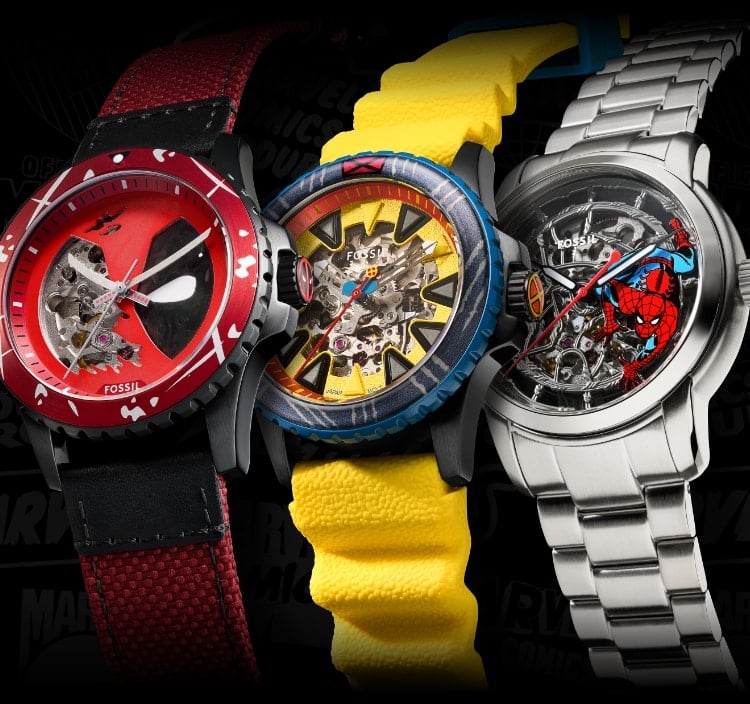 Marvel Collection: Spider-Man, Deadpool and Wolverine Watches – The ...