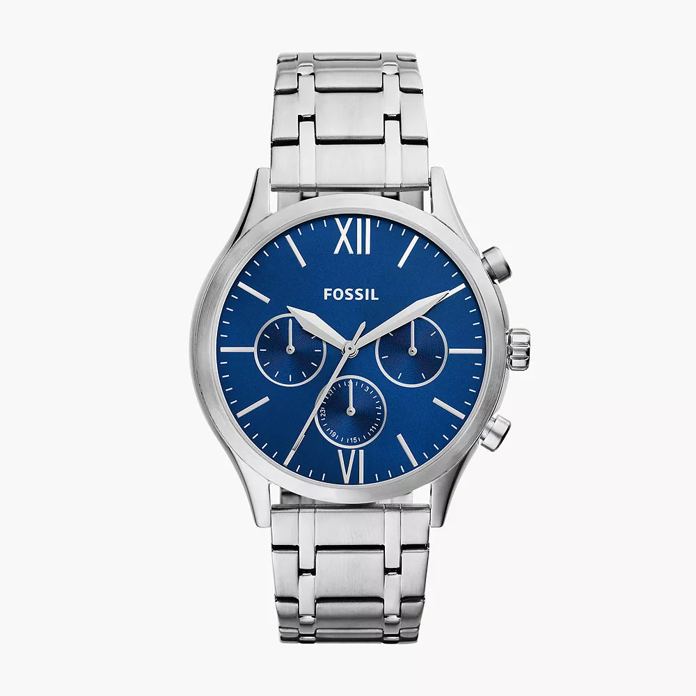 Fossil Fenmore Multifunction Stainless Steel Watch - BQ2808