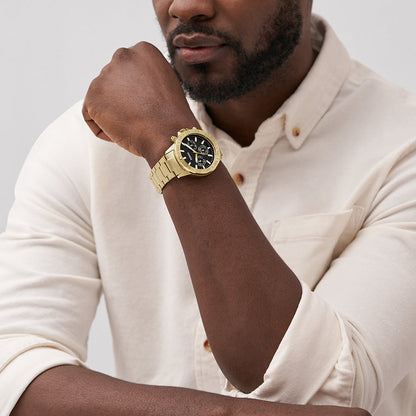 Fossil  Bannon Gold Men's Watch - BQ2822