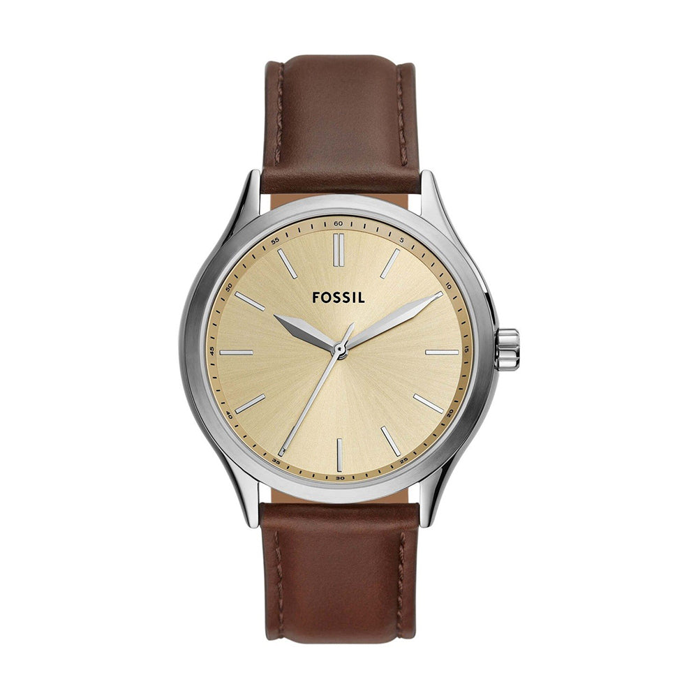 Fossil Fenmore Three-Hand Brown Leather Watch - BQ2865