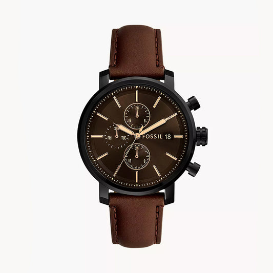 Fossil Rhett Men's Black Watch