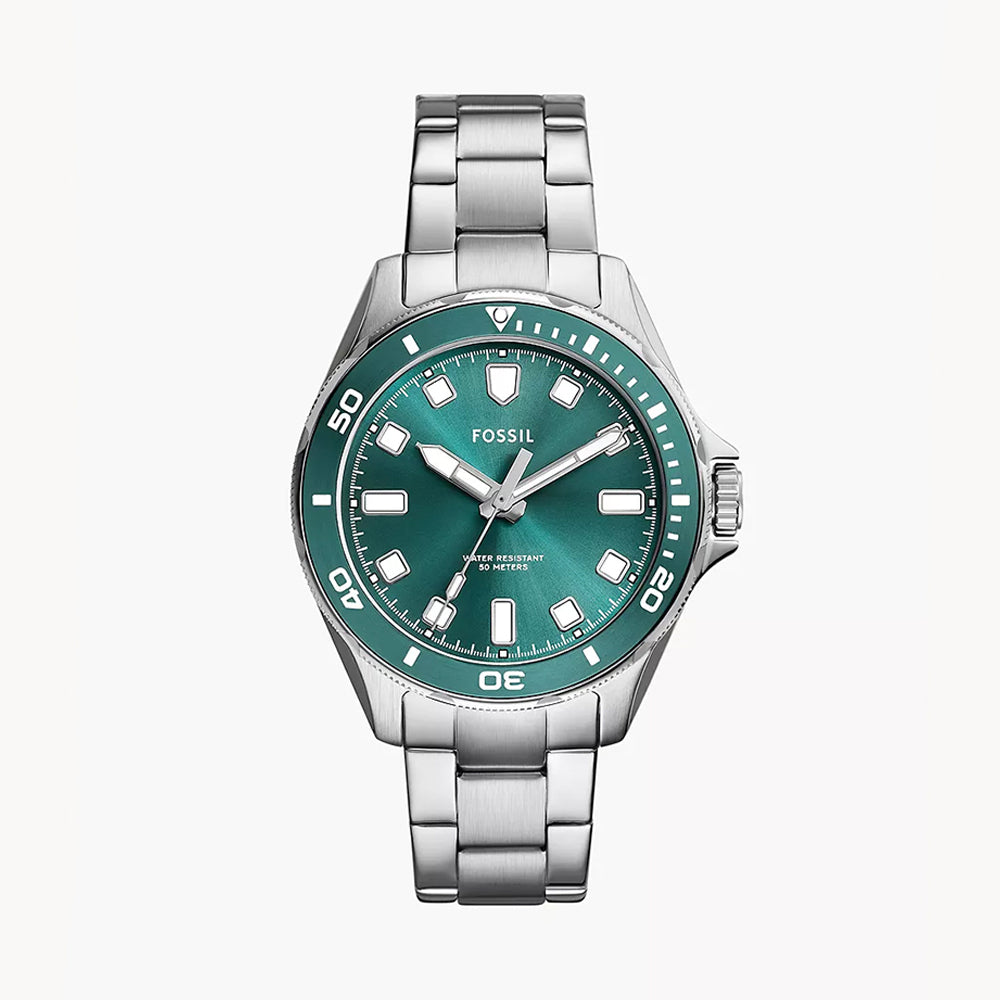 Fossil Dalton Men's Silver Watch - BQ2905