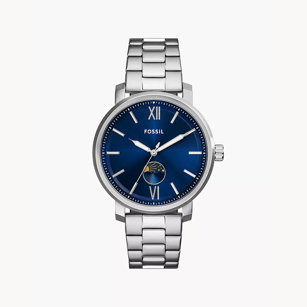 Fossil Rhett Men's Silver Watch - BQ2909