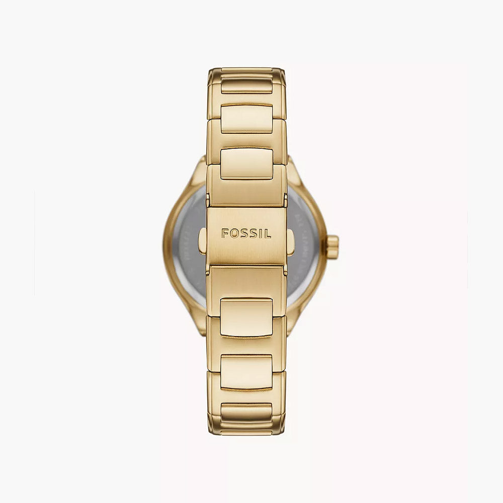 Fossil Eevie Multifunction Gold Stainless Steel Women's Watch - BQ3722