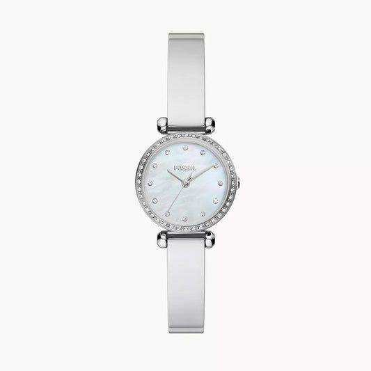 Fossil Tillie Mini Silver Stainless Steel Women's Watch
