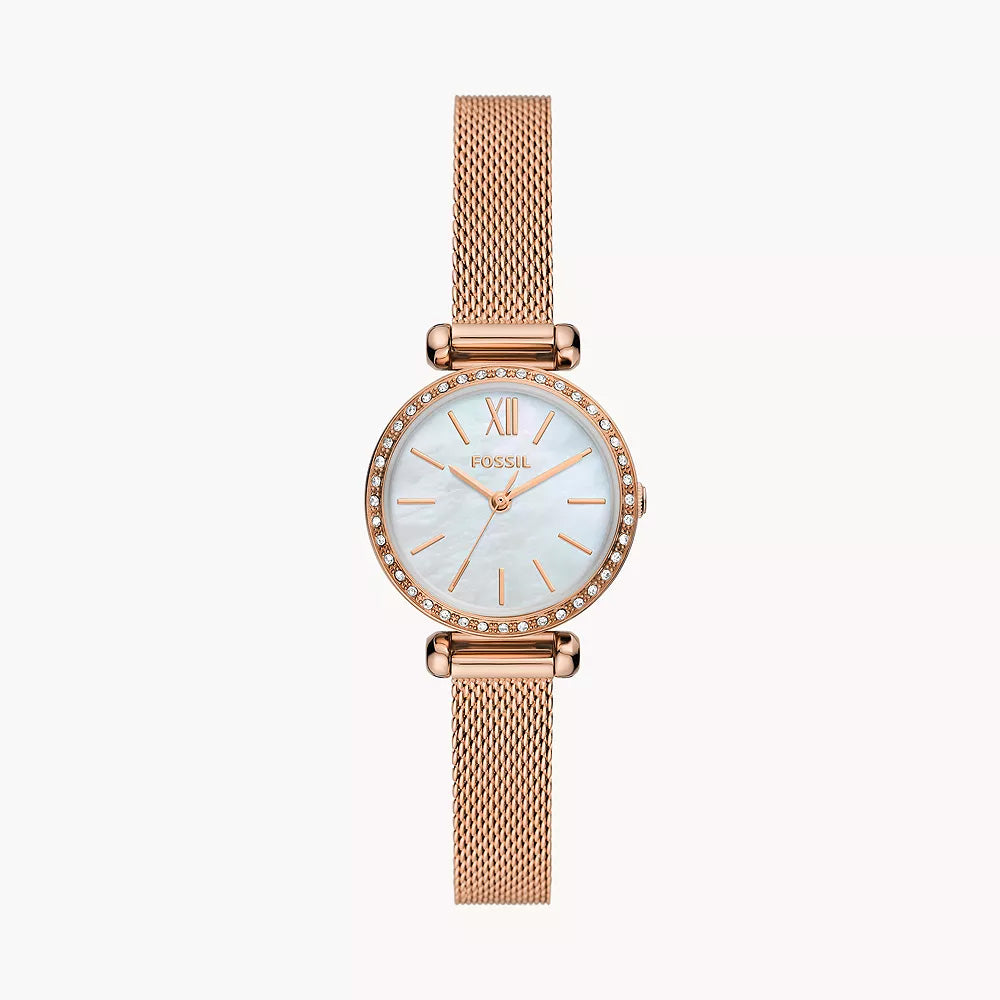 Fossil Tillie Mini Rose Gold Stainless Steel Women's Watch