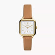 Fossil Colleen Three-Hand Brown Leather Watch