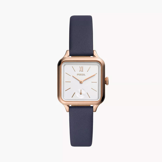 Fossil Colleen Rose Gold Pro-Planet Leather Women's Watch