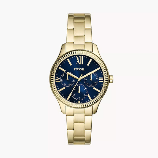 Fossil Rye Gold Alloy Women's Watch