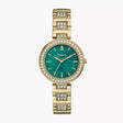 Fossil Karli Three-Hand Gold-Tone Stainless Steel Watch