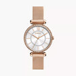Fossil Tillie Three-Hand Rose Gold-Tone Stainless Steel Watch