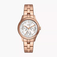 Fossil Brynn Multifunction Rose Gold-Tone Stainless Steel Watch