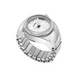 Fossil Watch Ring Two-Hand Stainless Steel