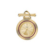 Fossil Scarlette Three-Hand Gold-Tone Stainless Steel Watch Brooch