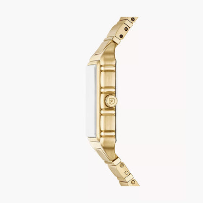 Fossil Women's Raquel Three-Hand Gold-Tone Stainless Steel Watch - ES5389