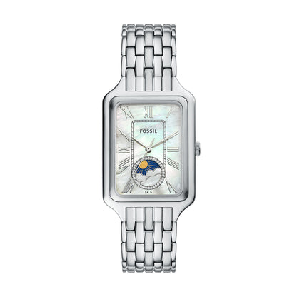 Fossil Women's Raquel Sun Moon Multifunction Stainless Steel Watch - ES5400