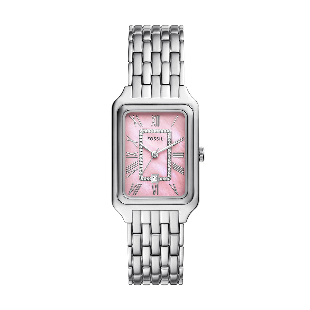 Fossil Women's Raquel Three-Hand Date Stainless Steel Watch - ES5401