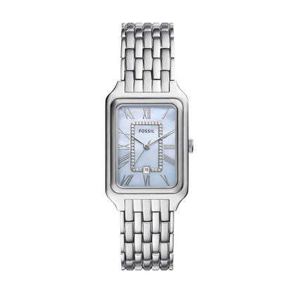 Fossil Women's Raquel Three-Hand Date Stainless Steel Watch - ES5402