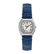 Fossil Women's Harlow Three-Hand Navy Croco Leather Watch