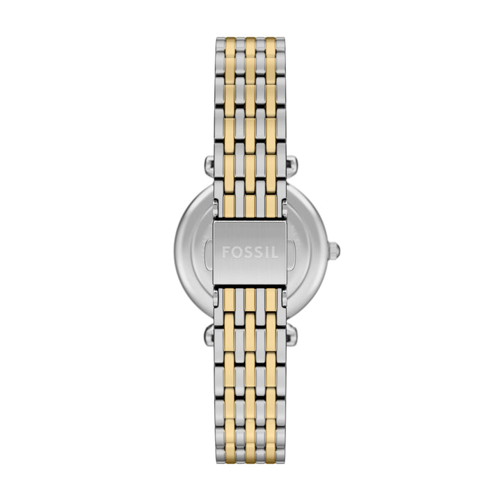 Fossil Women's Carlie Mini Three-Hand Two-Tone Stainless Steel Watch Set