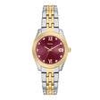 Fossil Women's Scarlette Three-Hand Date Two-Tone Stainless Steel Watch