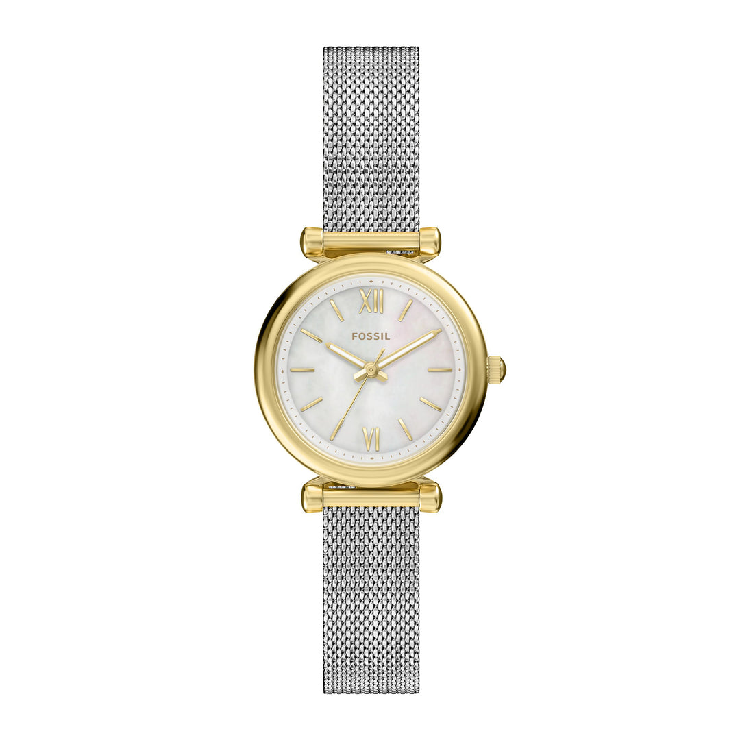Fossil Women's Carlie Mini Three-Hand Stainless Steel Watch