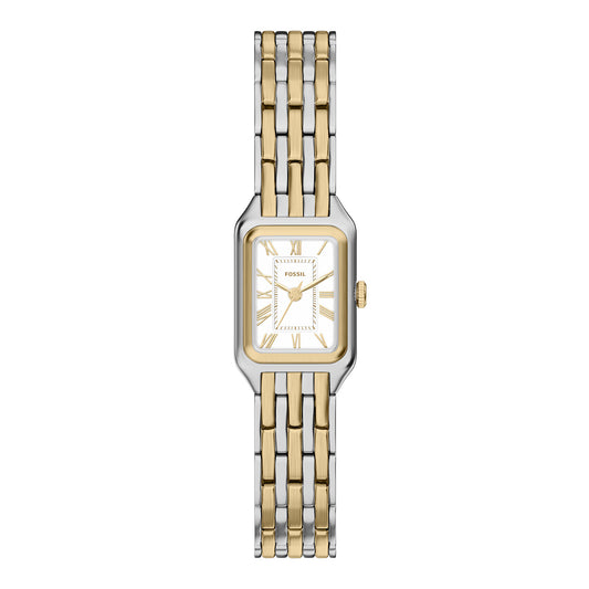 Fossil Women's Raquel Mini Three-Hand Two-Tone Stainless Steel Watch