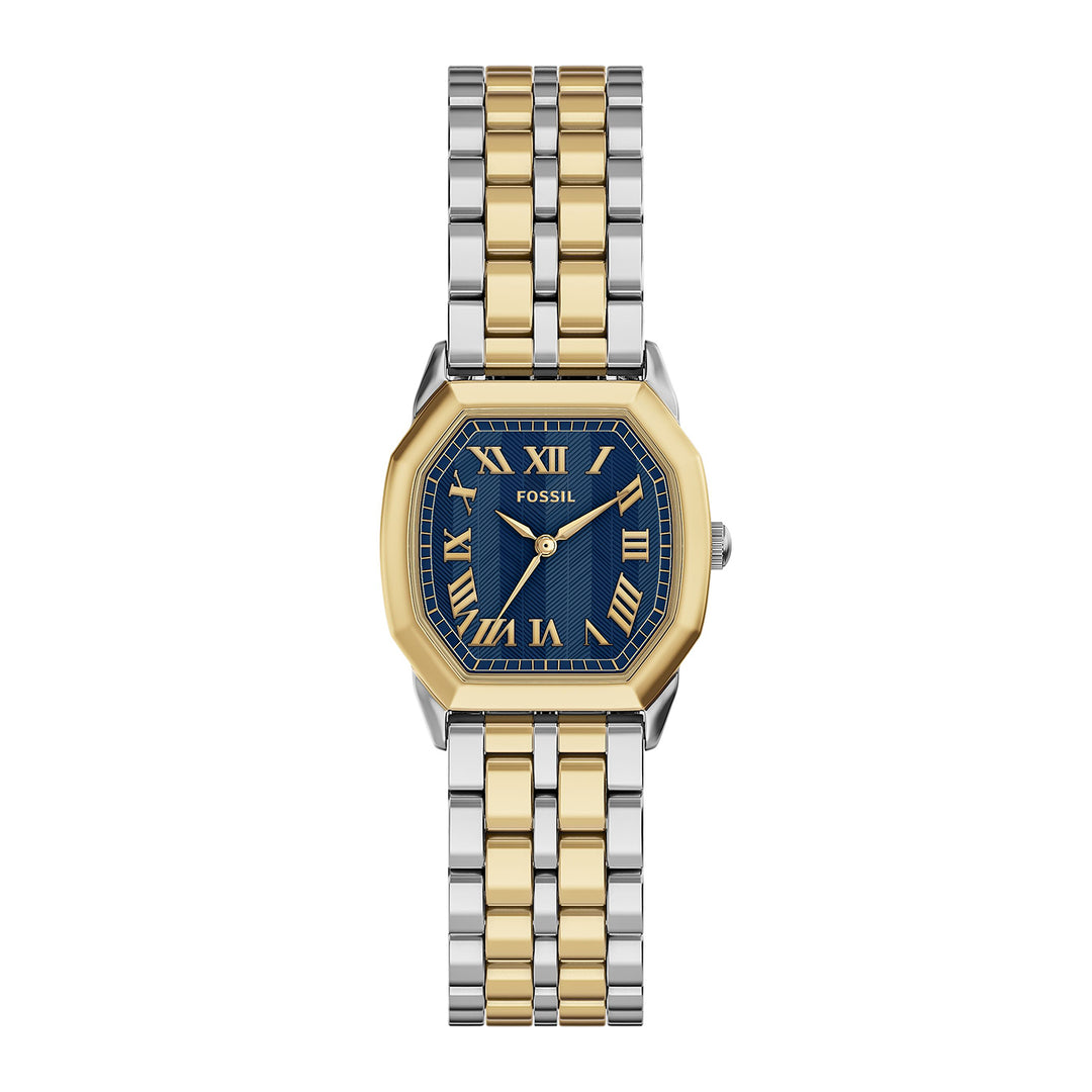 Fossil Women's Harlow Three-Hand Two-Tone Stainless Steel Watch