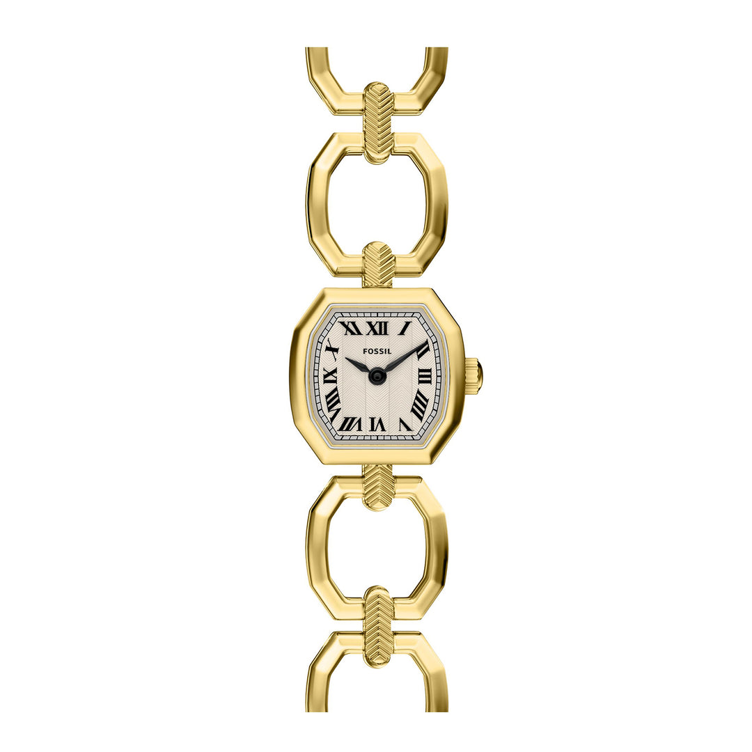 Fossil Women's Harlow Mini Two-Hand Gold-Tone Stainless Steel Watch