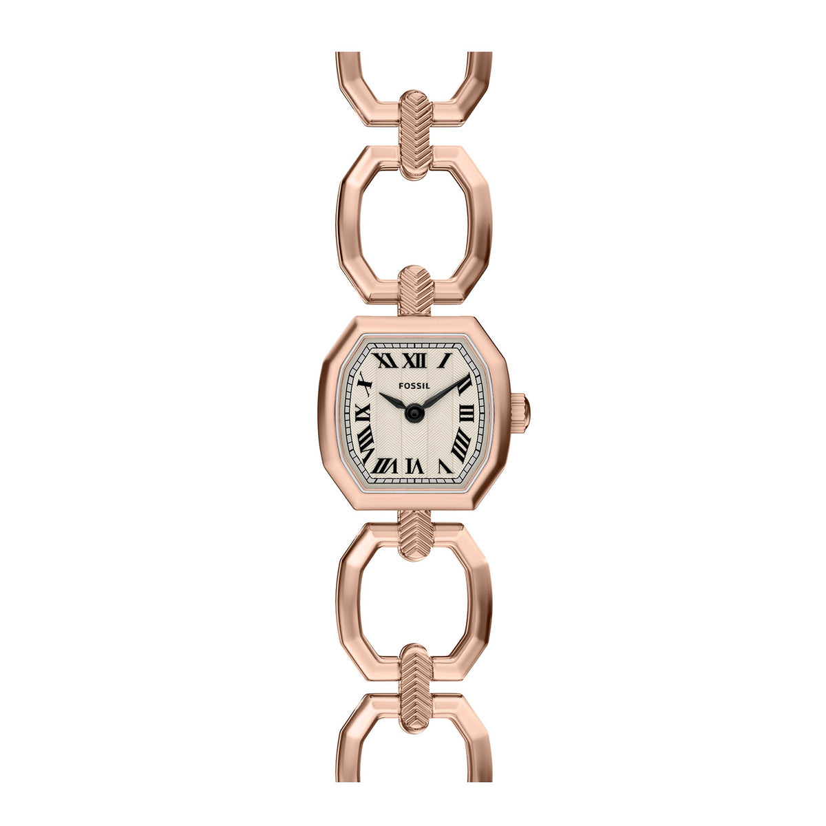 Fossil Women's Harlow Mini Two-Hand Rose Gold-Tone Stainless Steel Watch - ES5484