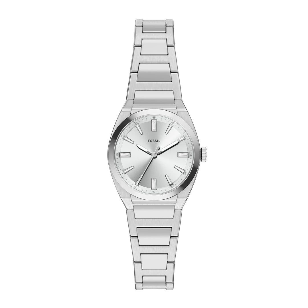 Fossil Women's Everett 27mm Three-Hand Stainless Steel Watch