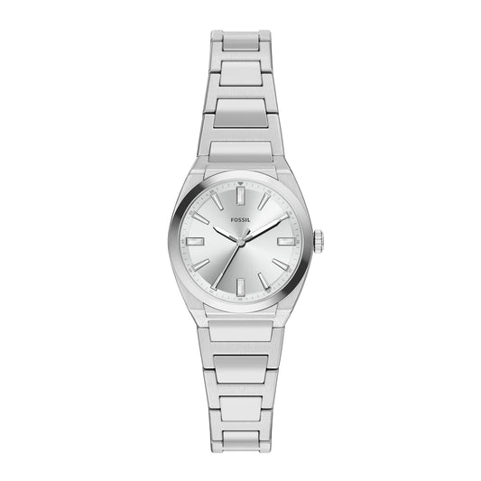 Fossil Women's Everett 27mm Three-Hand Stainless Steel Watch
