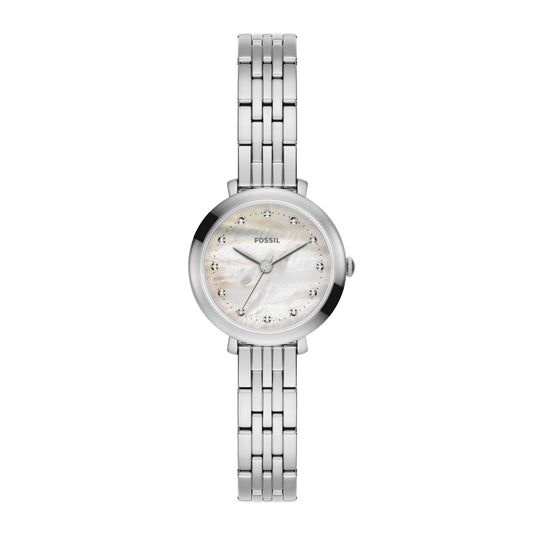 Fossil Women's Jacqueline Three-Hand Stainless Steel Watch