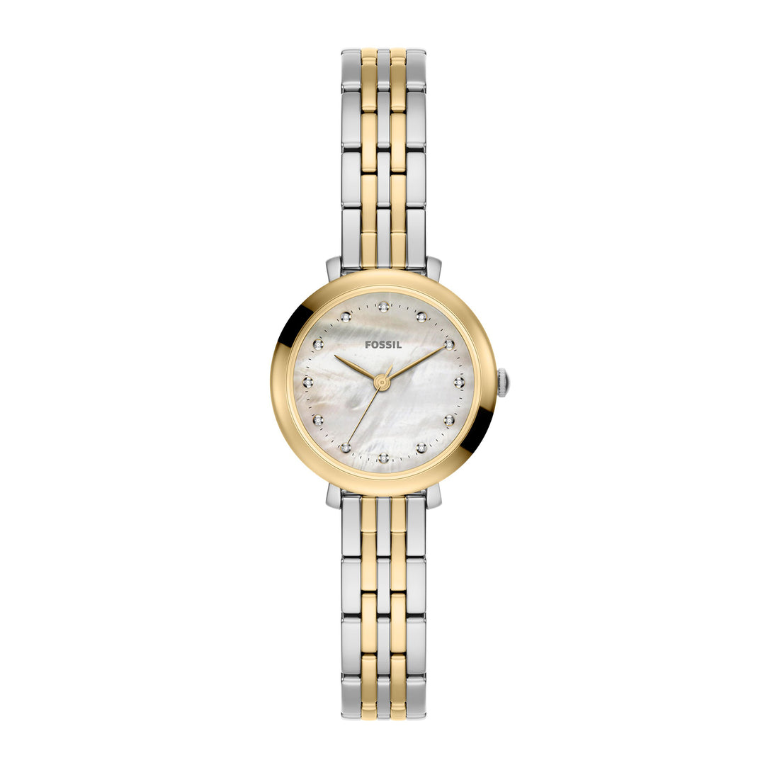 Fossil Women's Jacqueline Three-Hand Two-Tone Stainless Steel Watch