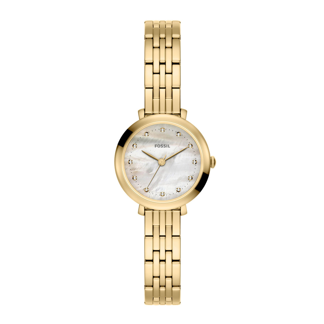 Fossil Women's Jacqueline Three-Hand Gold-Tone Stainless Steel Watch