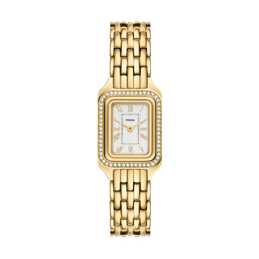 Fossil Women's Raquel 23mm Two-Hand Gold-Tone Stainless Steel Watch