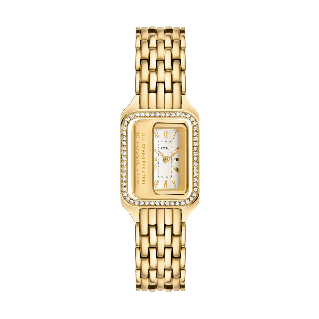 Fossil Women's Raquel 23mm Two-Hand Gold-Tone Stainless Steel Watch