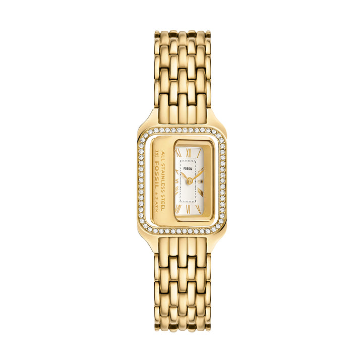 Fossil Women's Raquel 23mm Two-Hand Gold-Tone Stainless Steel Watch