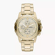 Fossil Men's Dean Chronograph  Gold-Tone Stainless Steel Watch