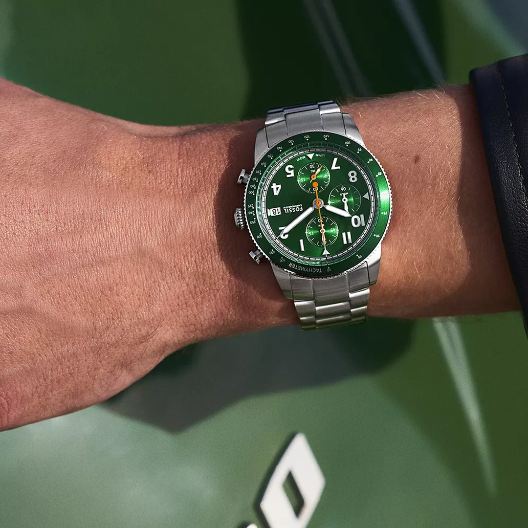 Fossil Sport Tourer Chronograph Stainless Steel Watch The Watch House