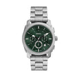 Fossil Machine Silver Stainless Steel Men's Watch