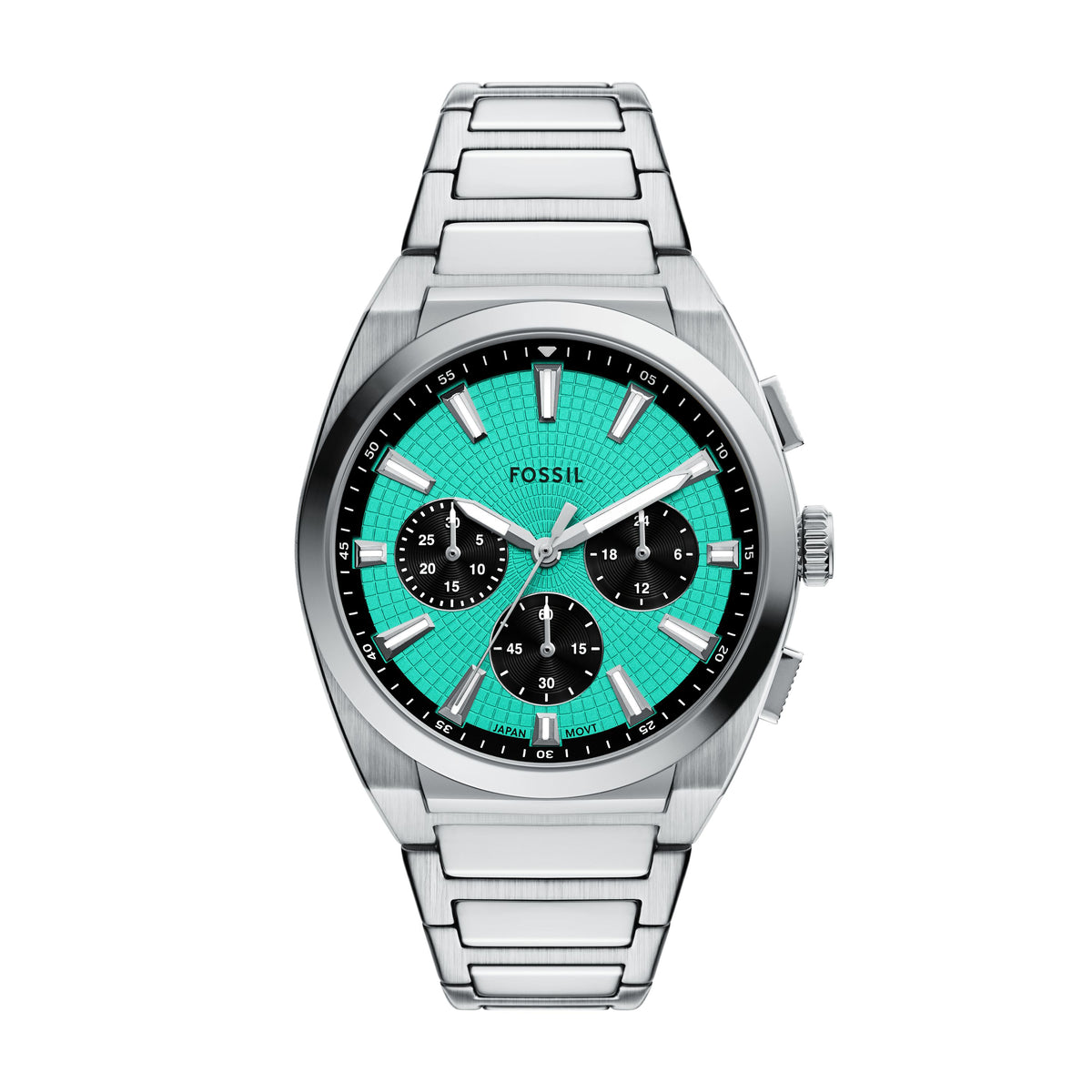 Fossil Everett Chronograph Stainless Steel Watch - FS6117