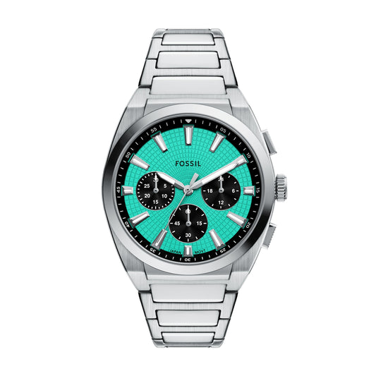 Fossil Everett Chronograph Stainless Steel Watch