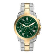 Fossil Men's Grant Chronograph Two-Tone Stainless Steel Watch