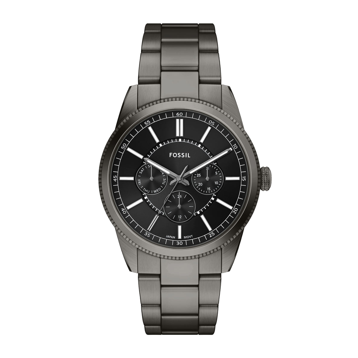 Fossil Men's Pearson Multifunction Gunmetal Stainless Steel Watch - FS6136