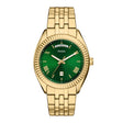 Fossil Men's Campbell Three-Hand Day-Date Gold-Tone Stainless Steel Watch